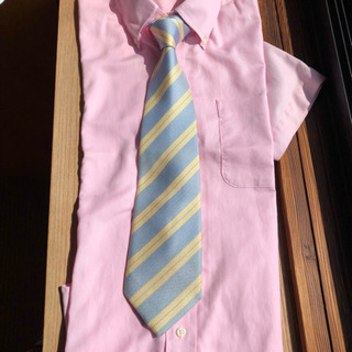 ボタンダウンシャツ  ネクタイ  ワンセット  ¥50の画像