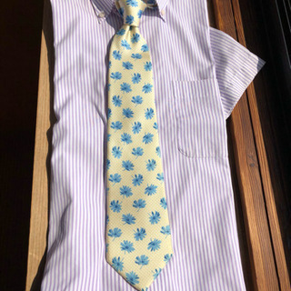 ボタンダウンシャツ  ネクタイ  ワンセット  ¥50の画像