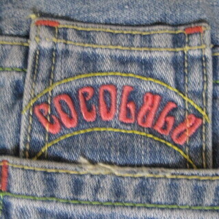 ★ COCOLULU　 ココルル 　レディース 　ダメージ 　ハーフジーンズ　 サイズ２６ ★の画像