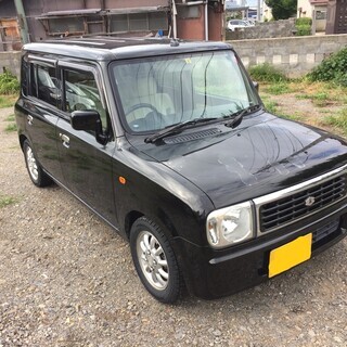 アルト　ラパン　4WD　H20年　車検R3年2月　黒　66000ｋｍ