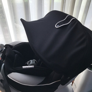 回転式 チャイルドシート  エールべべ クルットNT プレミアム ブラックの画像