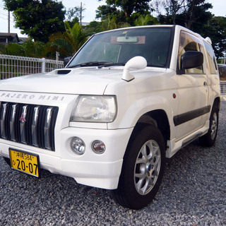 パジェロミニ　デューク　４ＷＤターボ　ＡＴ　車検１年以上付きの画像