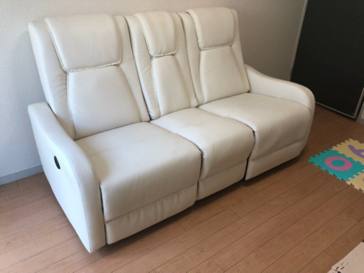 電動ソファ 3人掛け 【ラストプライス！8月23日までに取りに来て頂ける方】