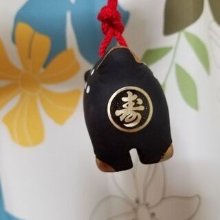 いのしし　鈴？　置物？キーホルダーの画像