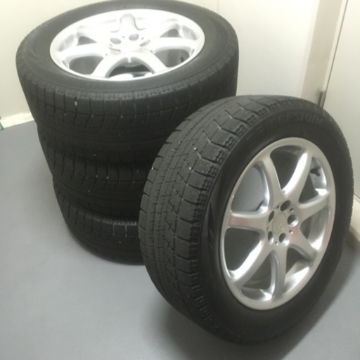 値下げ‼︎113-2ブリヂストンVRX 225/55R17 スバルXV GP系 純正アルミホイール付4本セット 17×7JJ +48 スタッドレス