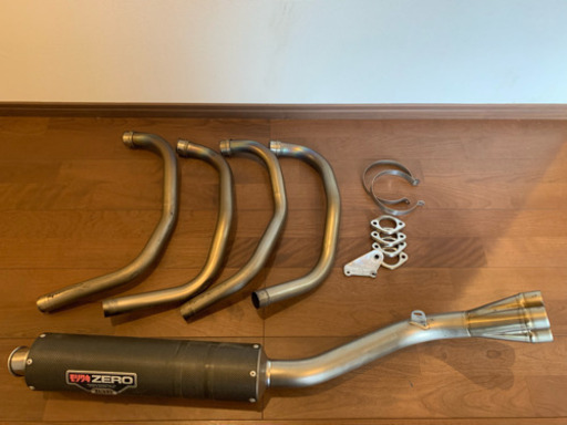 XJR400 4HM モリワキマフラー チタン カーボン