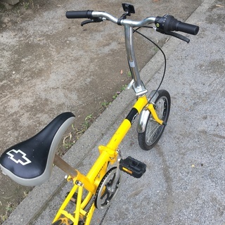 折りたたみ自転車 CHEVROLET（シボレー） 16インチ イエロー
