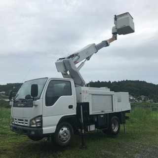 H18 いすゞ エルフ 高所作業車 アイチ SH106 10.6...