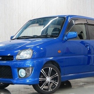 スバル プレオ ４ＷＤ　ＲＳ　スーパーチャージャー ブルー