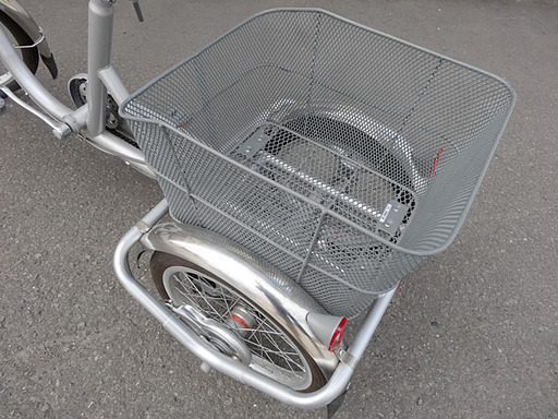 ☆サイクルワゴン☆三輪自転車 切替付き 20インチ カゴ2個（前/後）