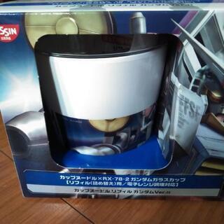 ガンダムヌードルガラスカップ新品の画像