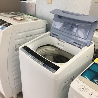 日立7.0K洗濯機DDインバーター　BW-V70B　2017年製　の画像