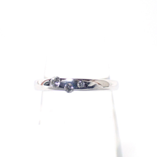 E227 スタージュエリー K18 2.6g 0.09ct ダイヤ リング