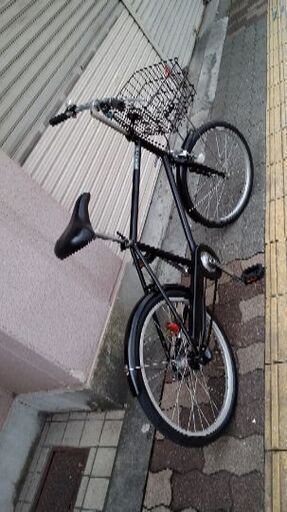 [良品計画] 20吋小径(ミニベロ)自転車 内装3段/マットブラック
