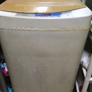 ジャンク SHAPP 洗濯機の画像