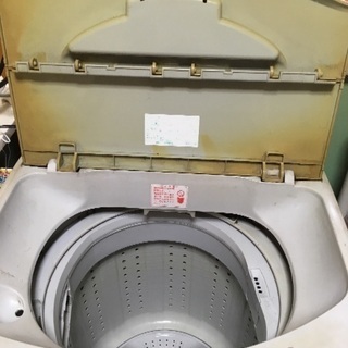 ジャンク SHAPP 洗濯機の画像