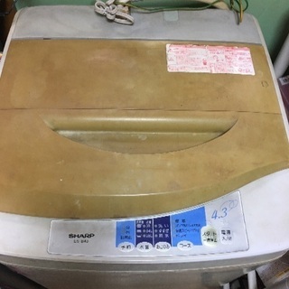 ジャンク SHAPP 洗濯機
