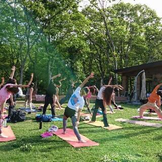 【⛅朝ヨガ メンバー只今募集中‼️】〓AOZORA〓 Yoga ⛅  大阪城公園噴水広場《R Beakr芝生エリア》 - 大阪市