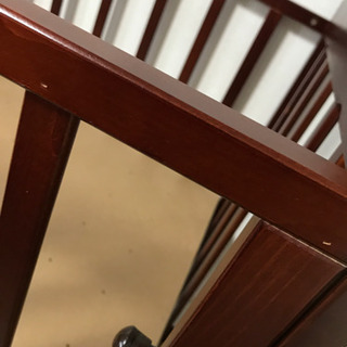 美品！ 西松屋ベビーベッドの画像