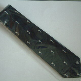 ★ネクタイ ゴルフ柄 紺色 ⑪★九州インター・クラブ 2007★...