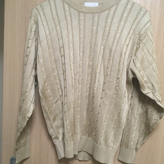 新品・シルク100パーセント・セーターの画像