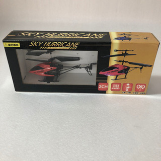 RCヘリコプター スカイハリケーン 未開封+単三未使用電池8本お...