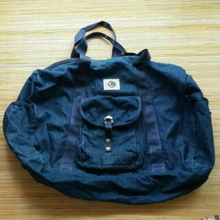デニム生地　ボストンバッグ  かばん