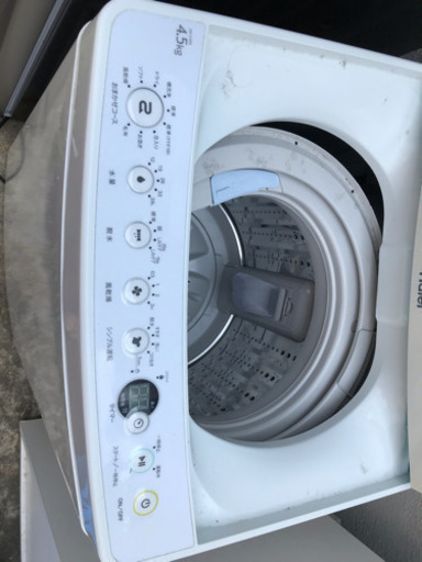 洗濯機 2018年製 美品 半年使用