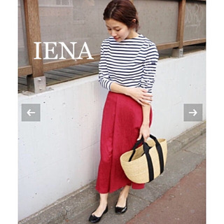 ☆IENA☆イエナ  シアーランダムフレアースカートの画像