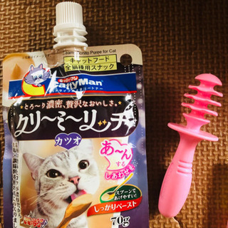 訳あり猫砂とおやつのセットの画像