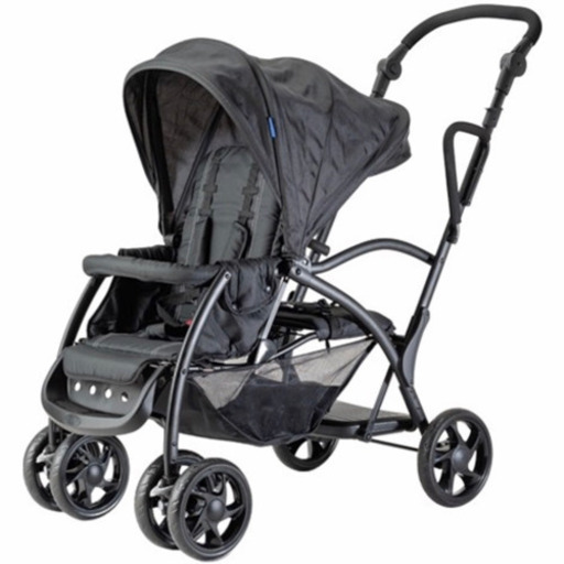 アミティエ 二人乗りベビーカー 組み立て済み新品です！