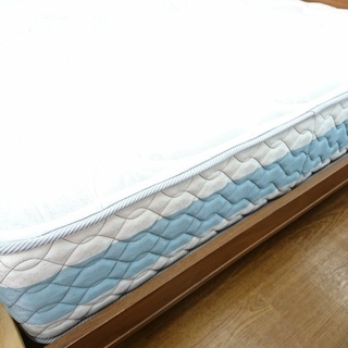 ニトリ ダブルベッド フランスベッド 【トレファク 川越店】【家具 家電】