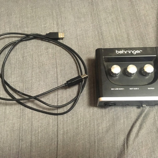 【引き取り限定】BEHRINGER UM2 U-PHORIA オーディオインターフェース【ベリンガー】の画像