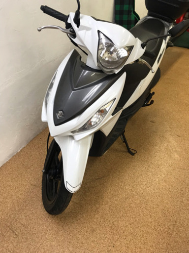 スズキ アドレス110  自身新車購入 事故歴無し 廃車済み