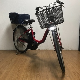 即日受渡可能❣️走行距離少ない26型ヤマハ電動アシスト自転車42...