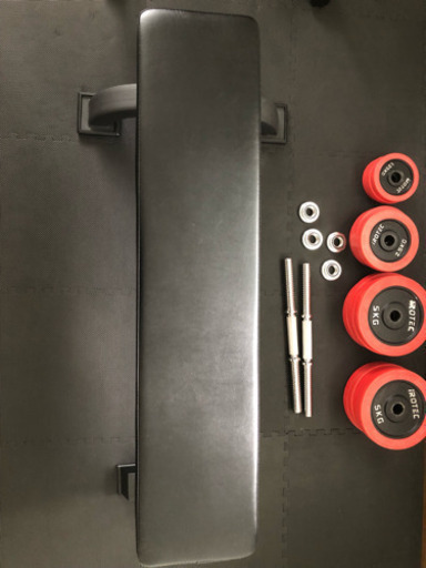 ダンベル60kg フラットベンチセット