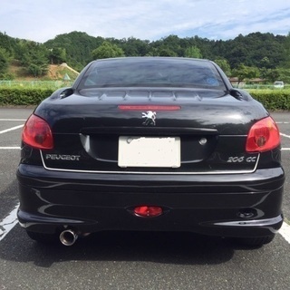 プジョー206CC　オープンカー　の画像