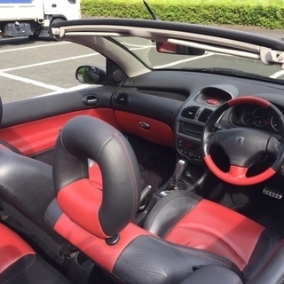 プジョー206CC　オープンカー　の画像