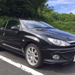 プジョー206CC　オープンカー　の画像