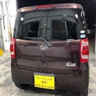 車検2年‼️ナビ＆スマートキー‼️タントエグザ‼️走行86000キロ‼️支払い総額¥23万円の画像