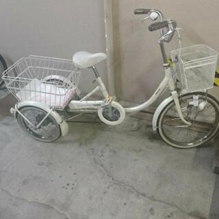 🚴(受け渡し決定)ブリジストン WAGON 大人用三輪自転車