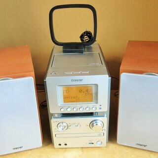☆ソニー SONY HCD-M35WM CD・MD・カセットミニ...