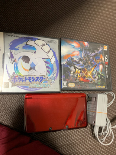 中古3DS本体、ソフト2本