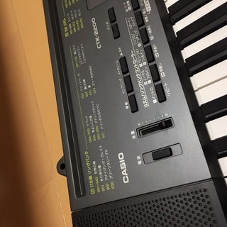 CASIOキーボード　CTK-2200　子供さんにどうですか？無料の画像