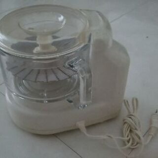 フードプロセッサー 時短料理に