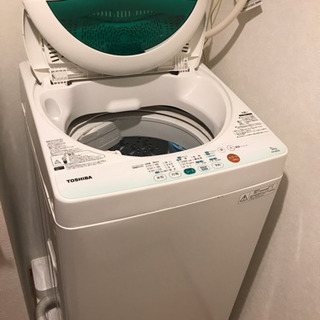 差し上げます！東芝 洗濯機 5kg