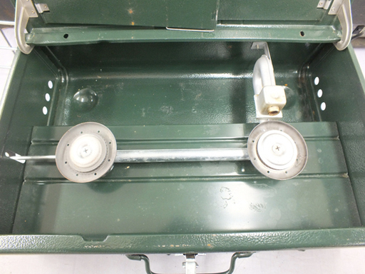 PayPay可 手稲リサイクル Colemanコールマン ツーバーナーコンロ  413H499J アウトドア キャンプ用品 防災 ￥9,000-