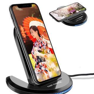  Qi ワイヤレス充電器 置くだけ急速充電