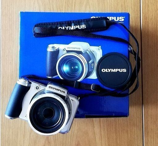 OLYMPUS　SP-800UZ 光学30倍ズーム デジカメ ・ ハイビジョンムービー【美品】