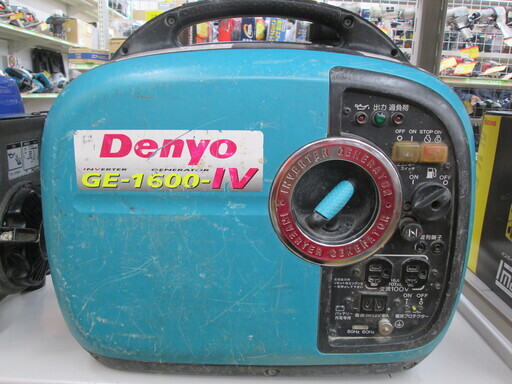 デンヨー　発電機　GE1600SS4